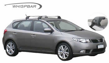 Kia Cerato Yakima Whispbar roof racks